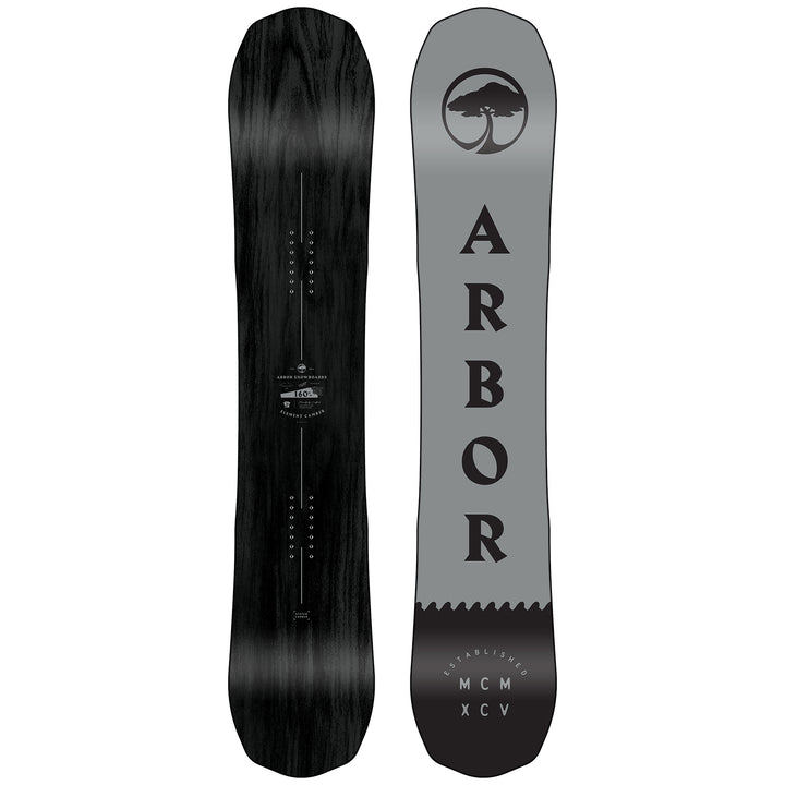 Arbor Element Black Camber Snowboard 2020