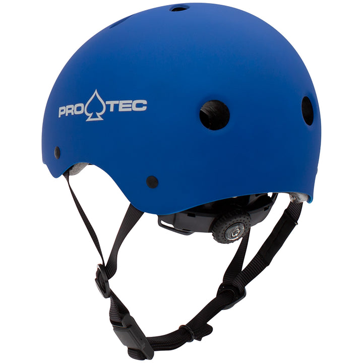 Pro-Tec Jr. Classic Fit Certified Skateboard Helmet - Big Kids' Matte Metallic Blue