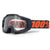 100% Accuri Enduro MTB Goggles Gunmetal/Clear Vented Dual