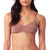 Rhythm Flashdance Trilette Bikini Top - Women's Rosewood