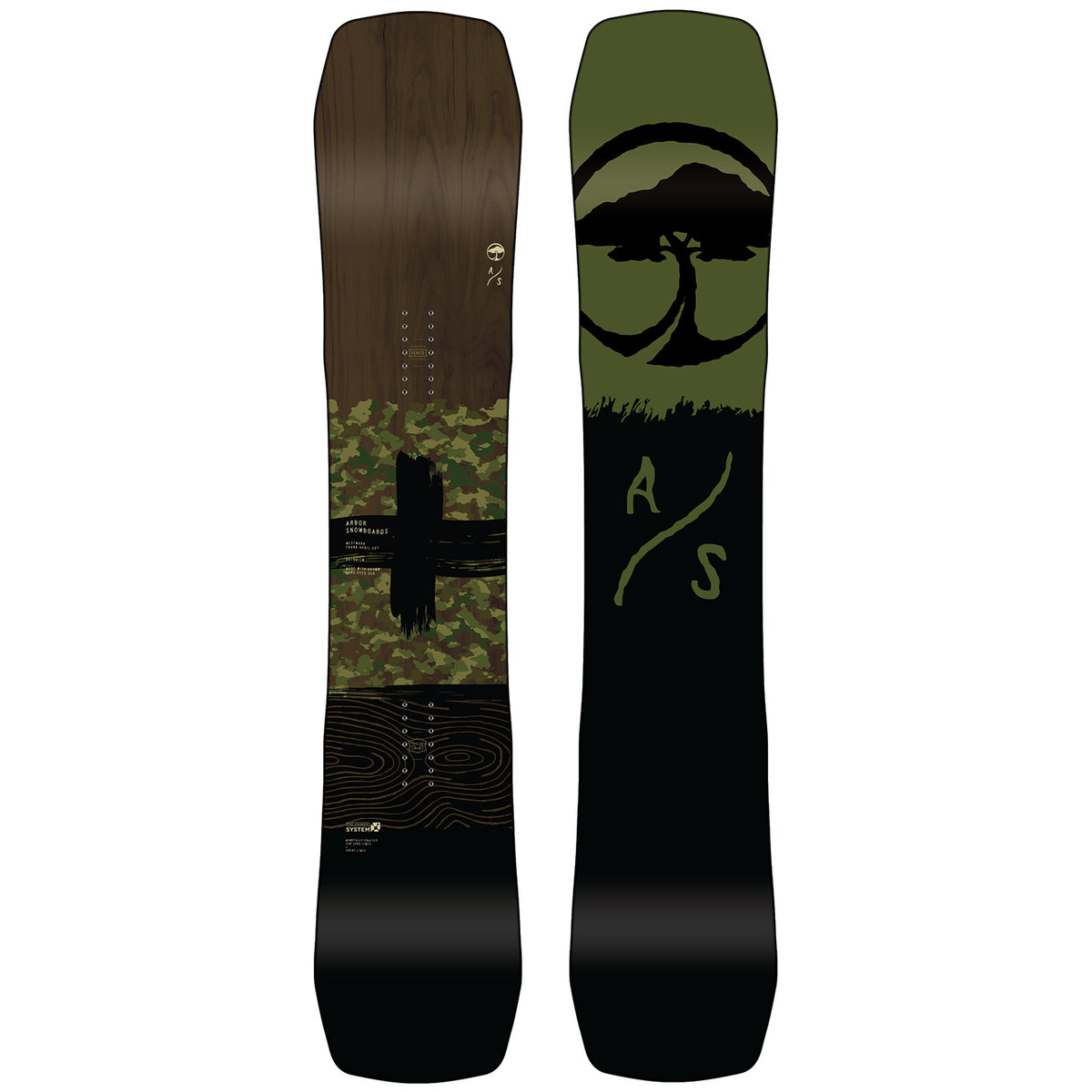 Arbor Westmark Camber Frank April Snowboard 2020
