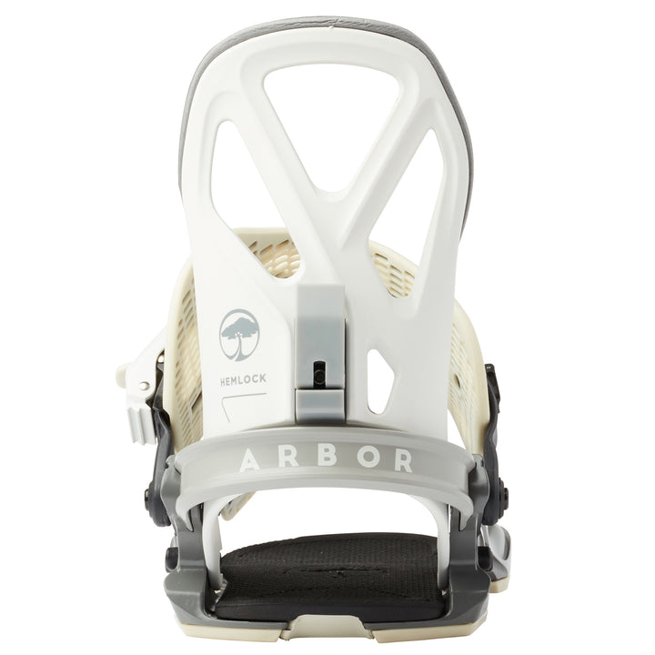 Arbor Hemlock Snowboard Bindings 2022 Grey