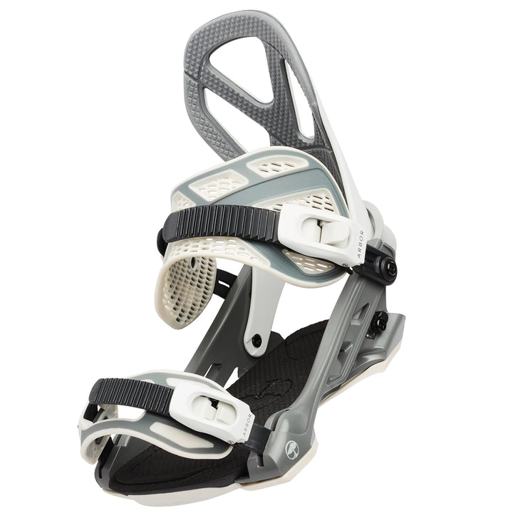 Arbor Hemlock Snowboard Bindings 2022 Grey