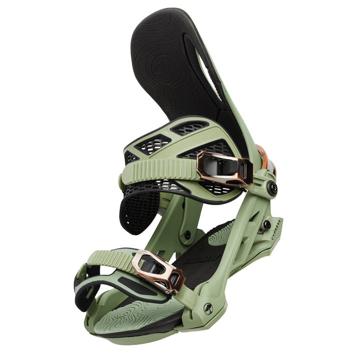 Arbor Cypress Snowboard Bindings 2022 Green