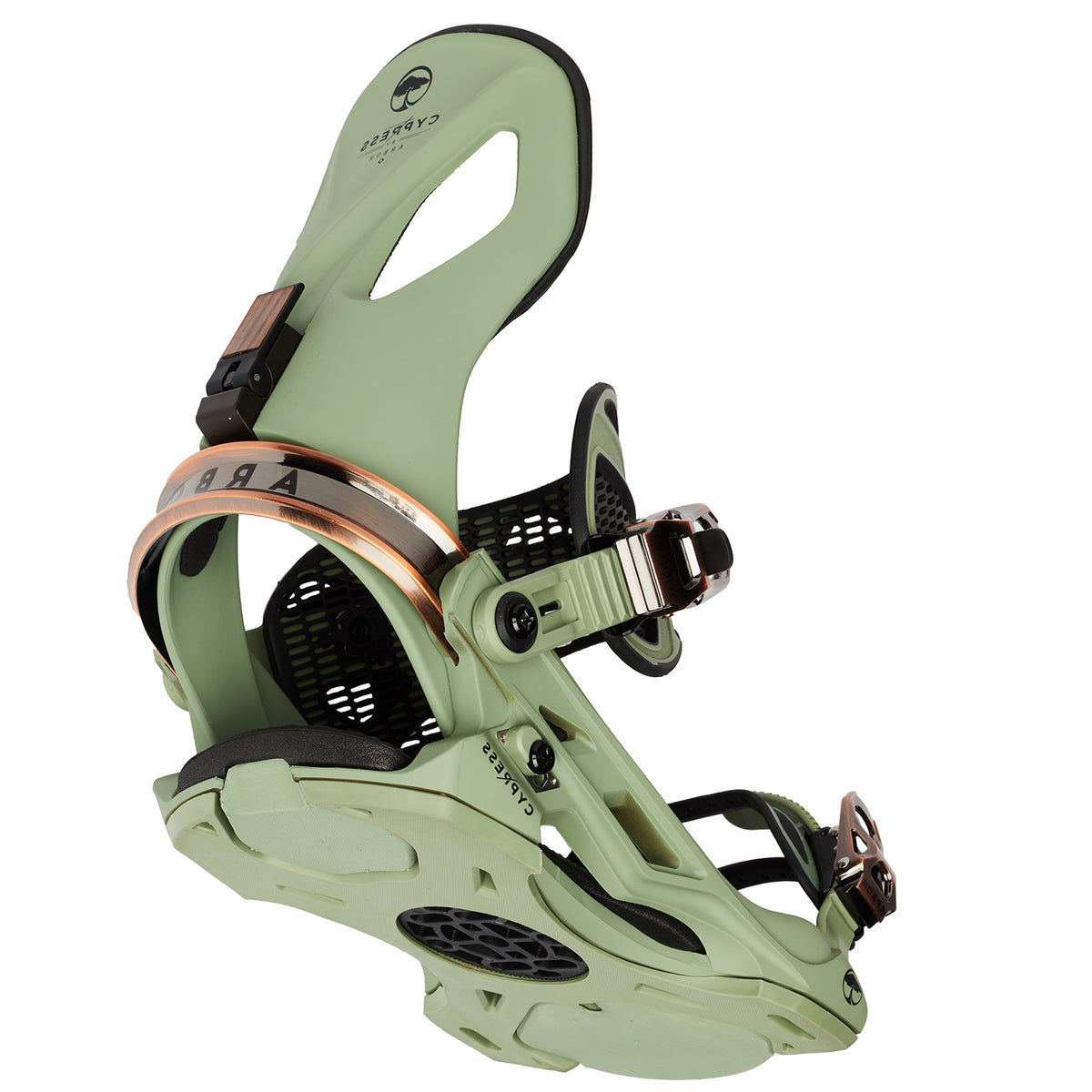 Arbor Cypress Snowboard Bindings 2022 Green
