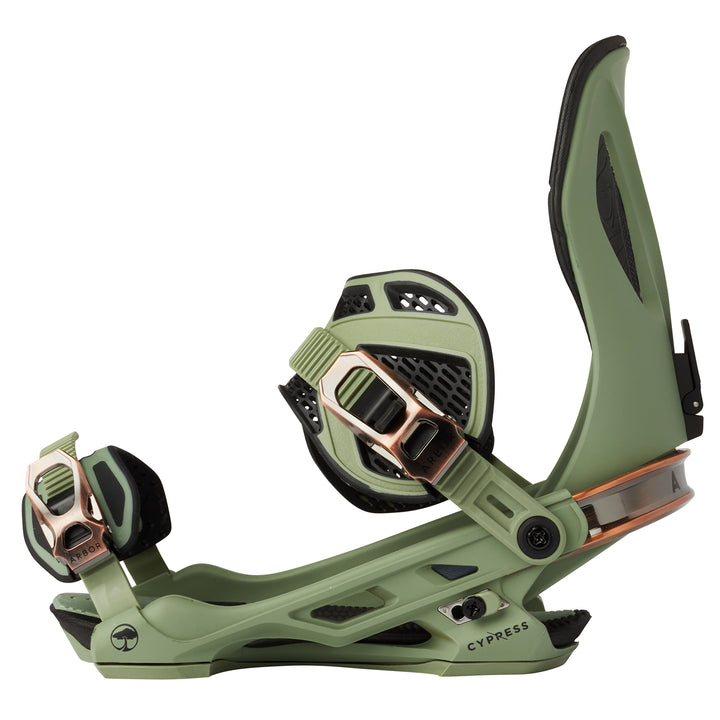 Arbor Cypress Snowboard Bindings 2022 Green