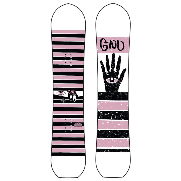GNU Semi Gloss C2 Snowboard - Girls' 2020