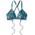 Patagonia Nanogrip Bikini Top - Women's Parrots Small: Tasmanian Teal
