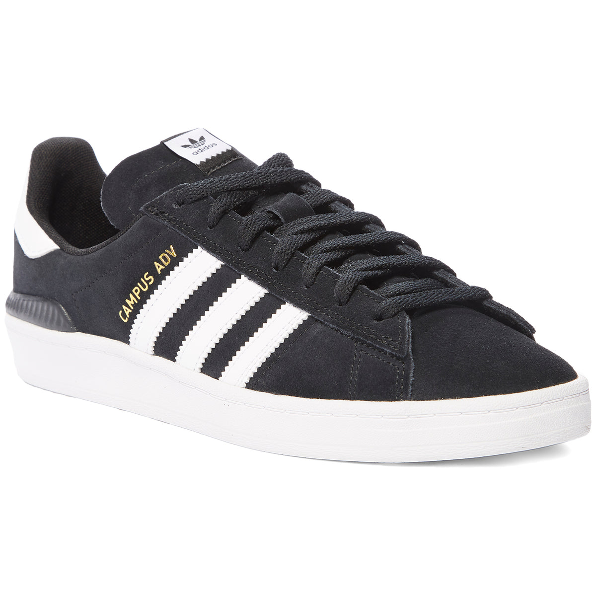 Adidas Campus ADV Shoes Black/White/White