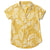 Bridge & Burn Innes Shirt - Women's Gold Frond Print