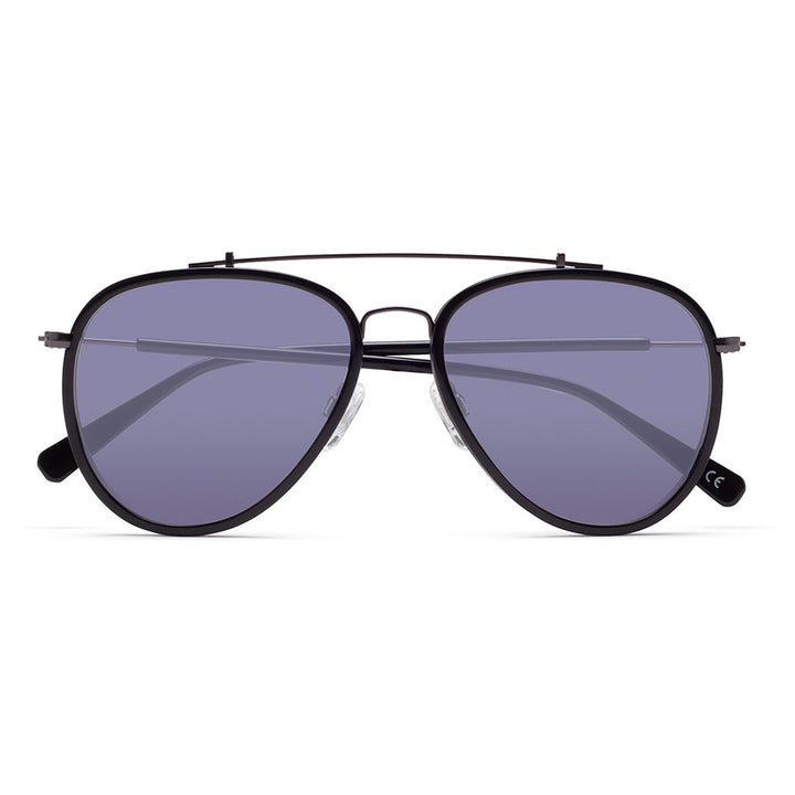 D'Blanc The Last Sunglasses Polished Black/Grey Flash