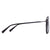 D'Blanc The Last Sunglasses Polished Black/Grey Flash