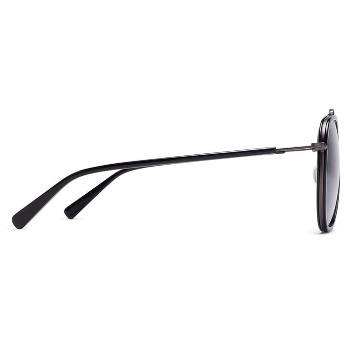 D'Blanc The Last Sunglasses Polished Black/Grey Flash