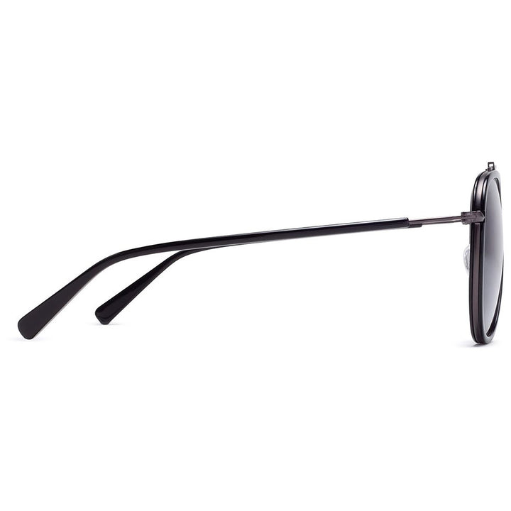 D'Blanc The Last Sunglasses Polished Black/Grey Flash