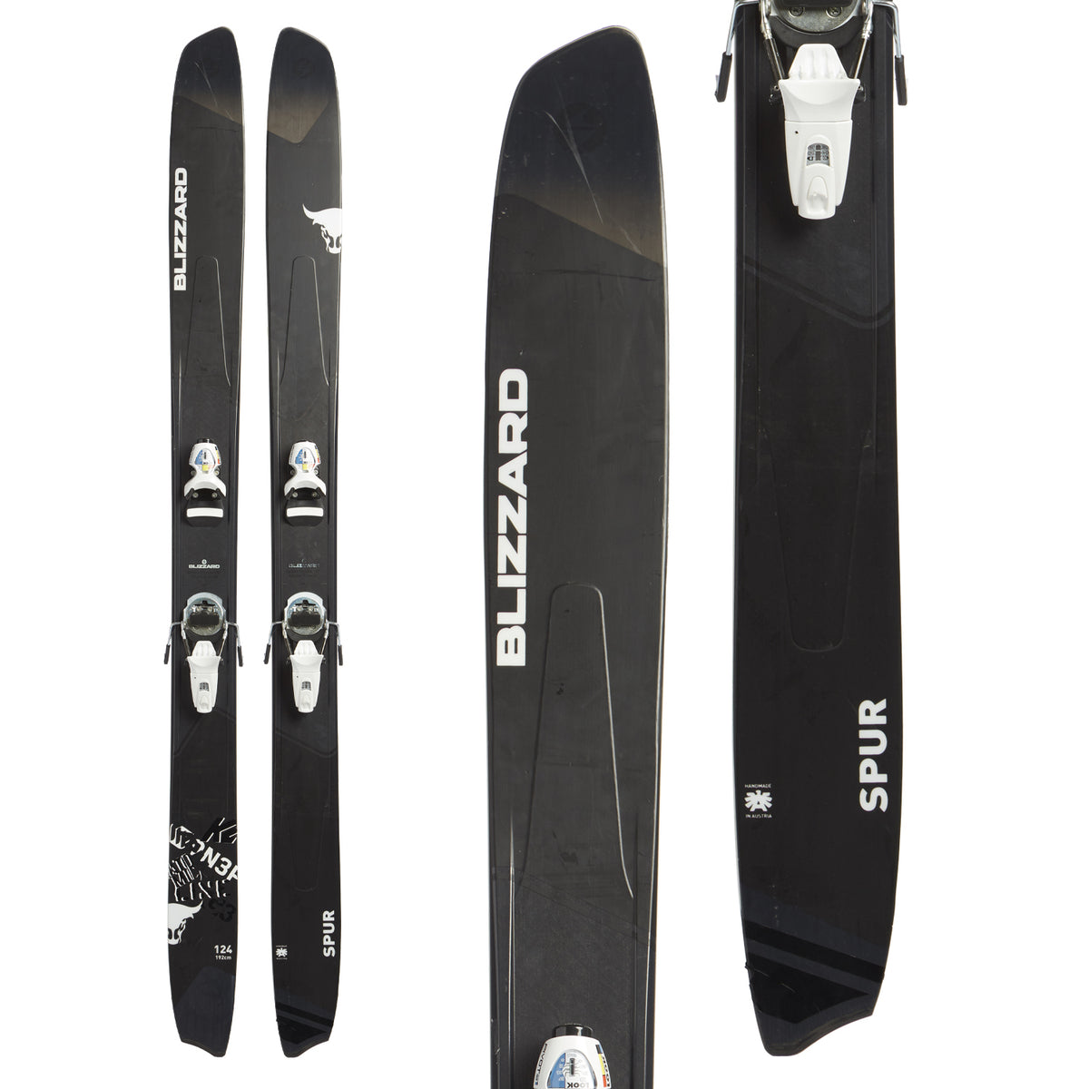 Blizzard Spur Skis + Look Pivot 18 Bindings 2018