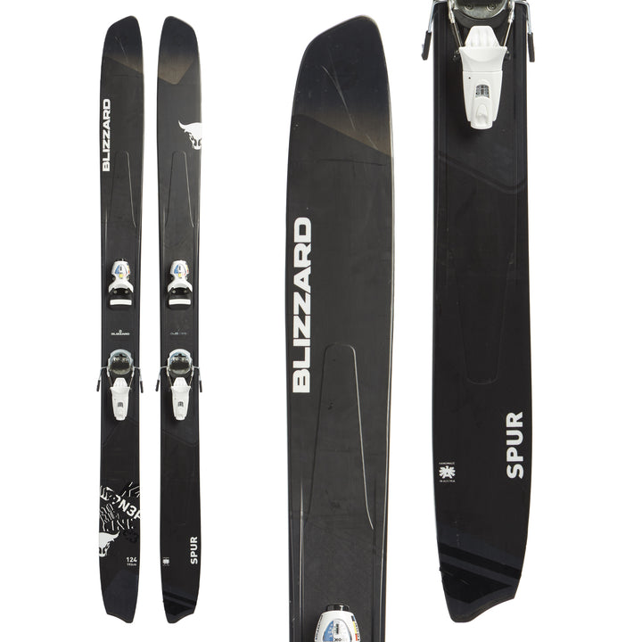 Blizzard Spur Skis + Look Pivot 18 Bindings 2018