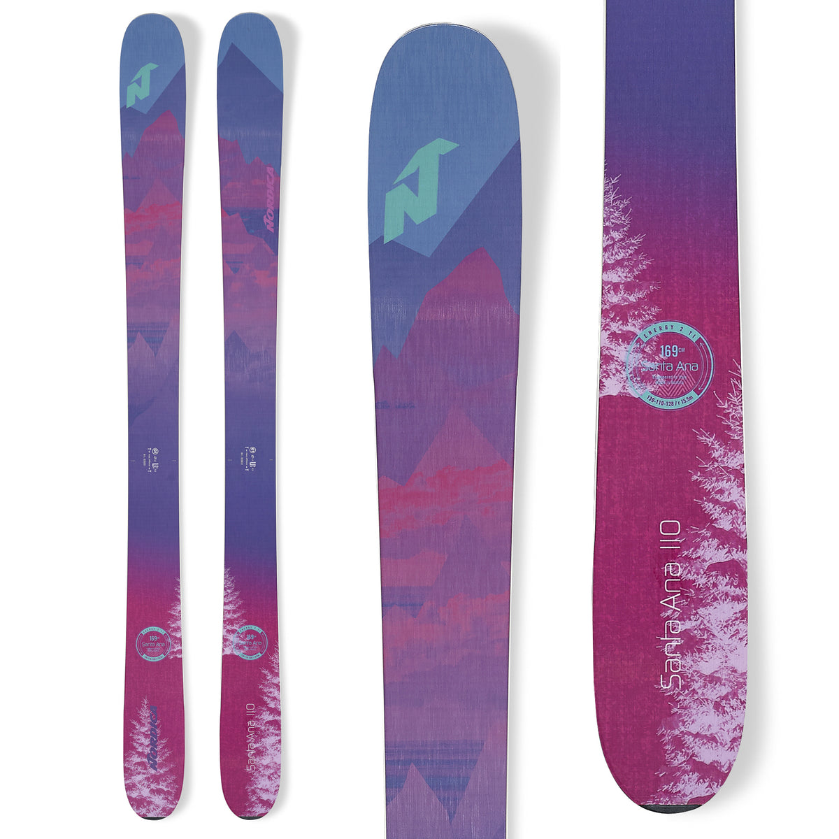 Nordica Santa Ana 110 Skis - Women's 2020