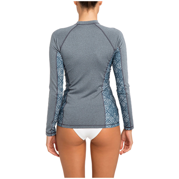 Rip Curl Trestles Long Sleeve Rashguard - Women's Dark Grey