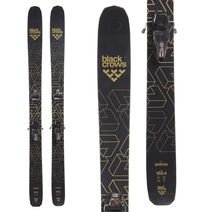 Black Crows Anima Skis + Marker Jester 16 ID Ski Bindings 2018