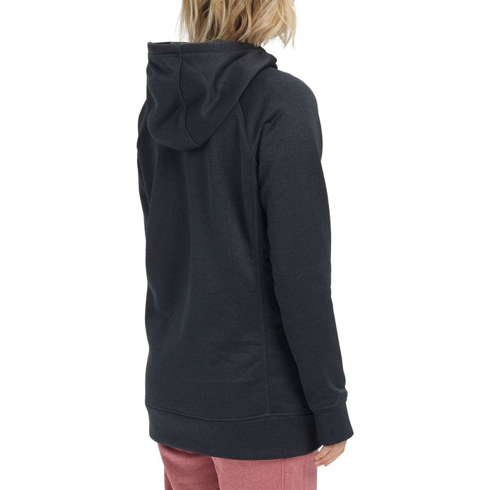 Burton Oak Long Pullover Hoodie - Women's True Black Heather