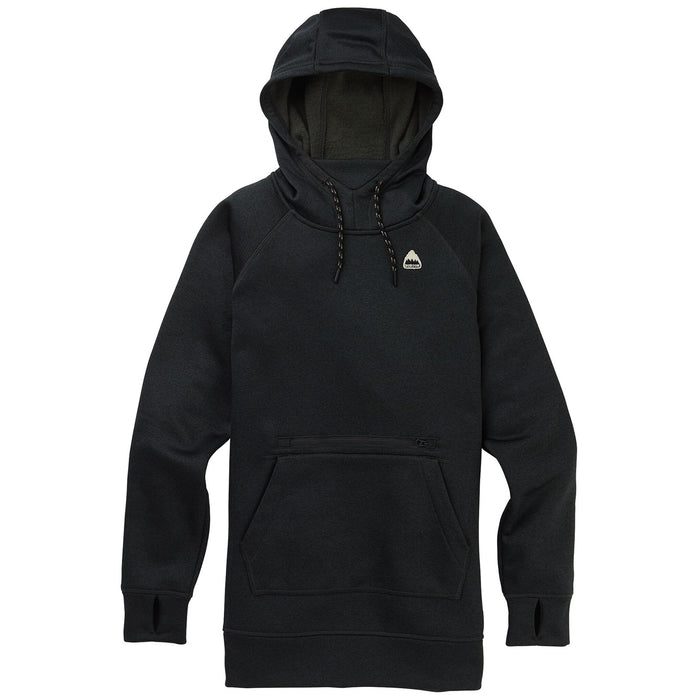 Burton Oak Long Pullover Hoodie - Women's True Black Heather