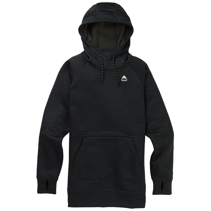 Burton Oak Long Pullover Hoodie - Women's True Black Heather
