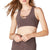 Beyond Yoga Spacedye Across The Strap Bra - Women's Terra Leather-Earth