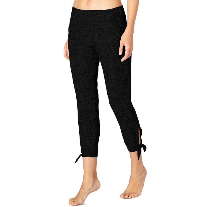 Beyond Yoga Keep It Lightweight And Easy Foldover Midi Sweatpants - Women's Darkest Night