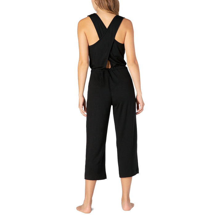 Beyond Yoga Farrah Cropped Jumpsuit - Women's Black