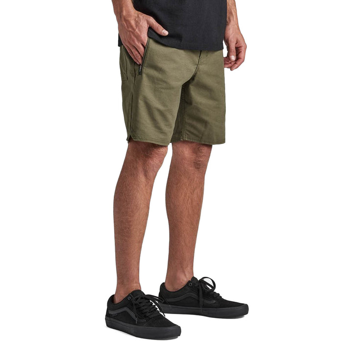 Roark Layover Travel 19" Hybrid Shorts Military