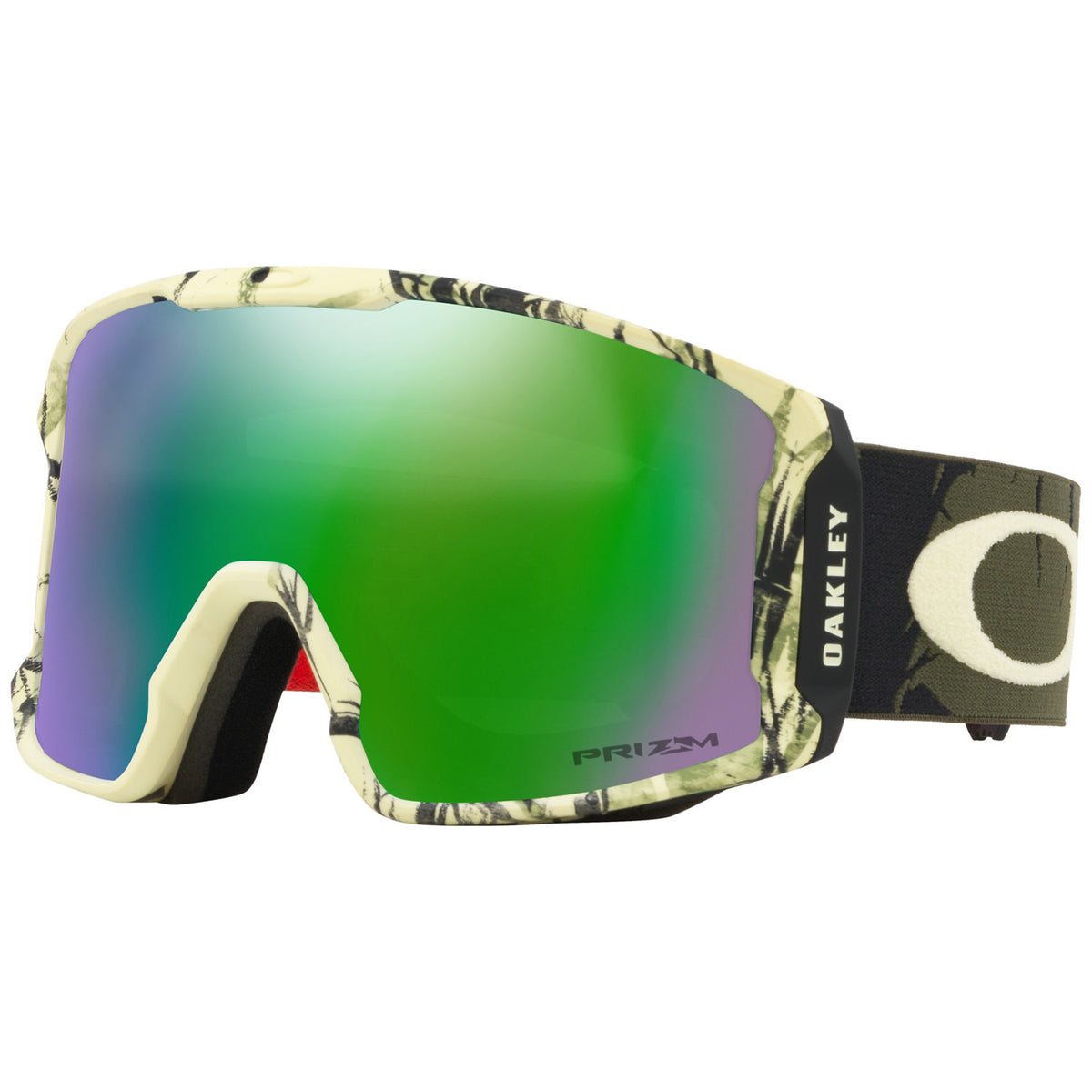 Oakley Kazu Kokobu Line Miner Low Bridge Fit Goggles Rokka Green/Prizm Jade