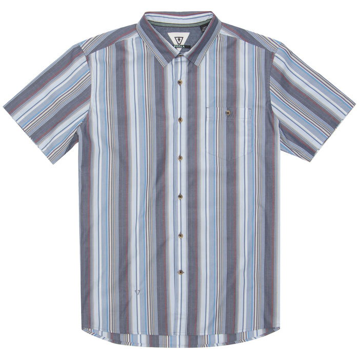 Vissla Vaca Short-Sleeve Shirt Dark Denim