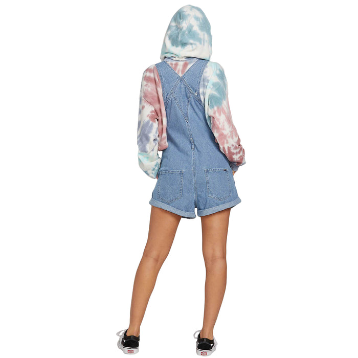 Volcom Not Over It Overalls - Women's Stripe