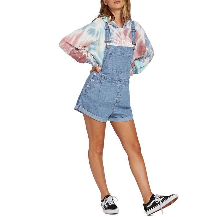 Volcom Not Over It Overalls - Women's Stripe