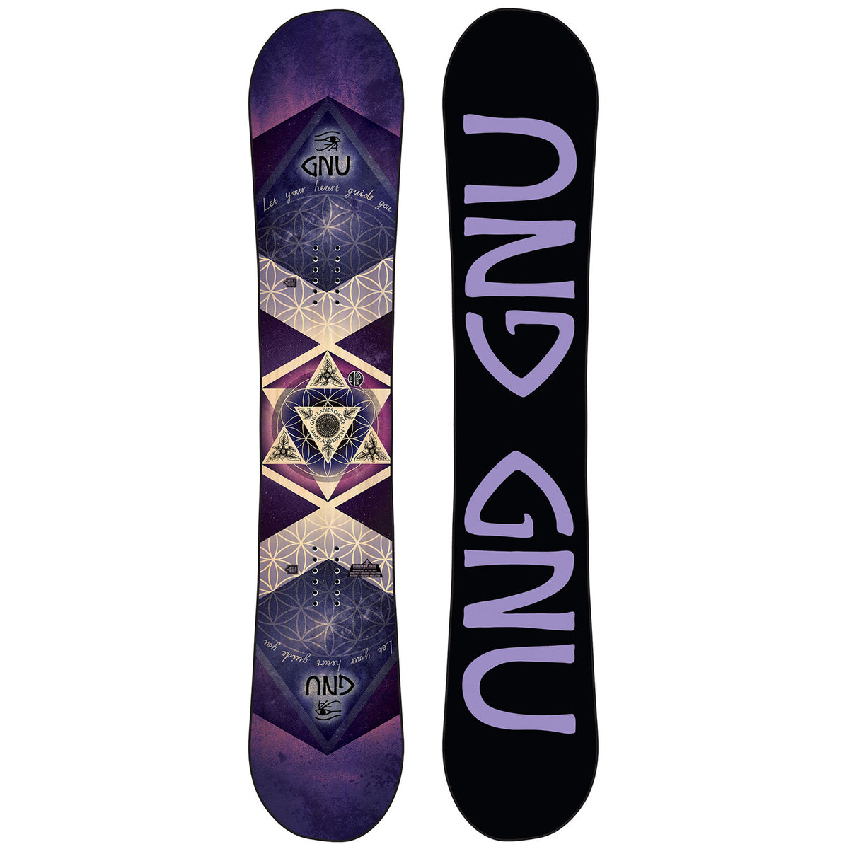 GNU Asym Ladies Choice C2X Snowboard - Women's 2020