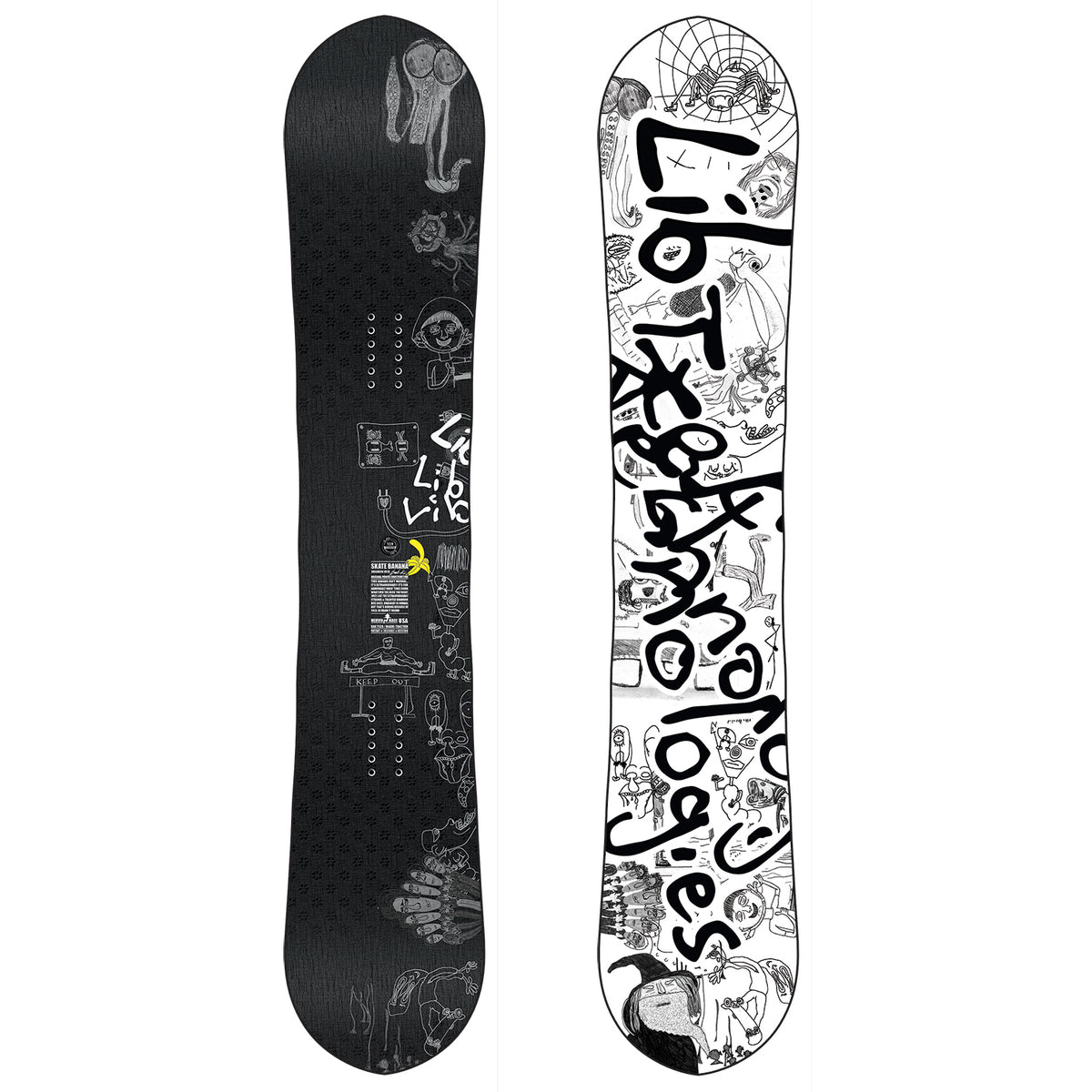 Lib Tech Brandon Reis Skate Banana BTX Snowboard 2020