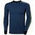 Helly Hansen Lifa Stripe Crew North Sea Blue
