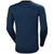 Helly Hansen Lifa Stripe Crew North Sea Blue