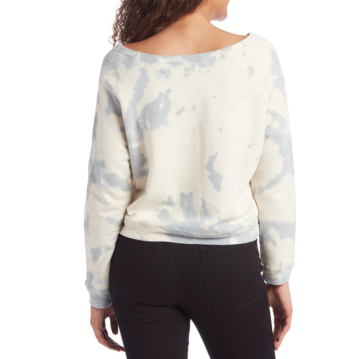 Mollusk Tie Dye Crew Fleece - Women's Indigo Tie Dye