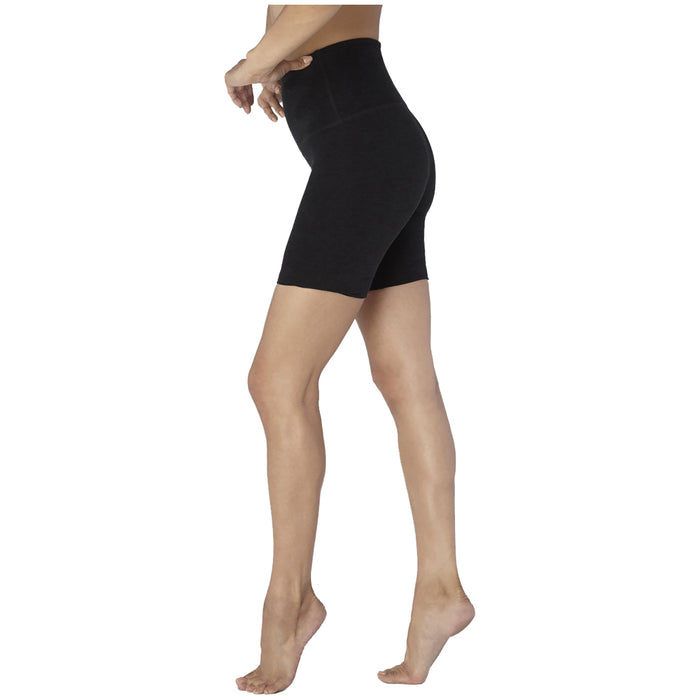 Beyond Yoga Spacedye High-Waisted Biker Shorts - Women's Darkest Night