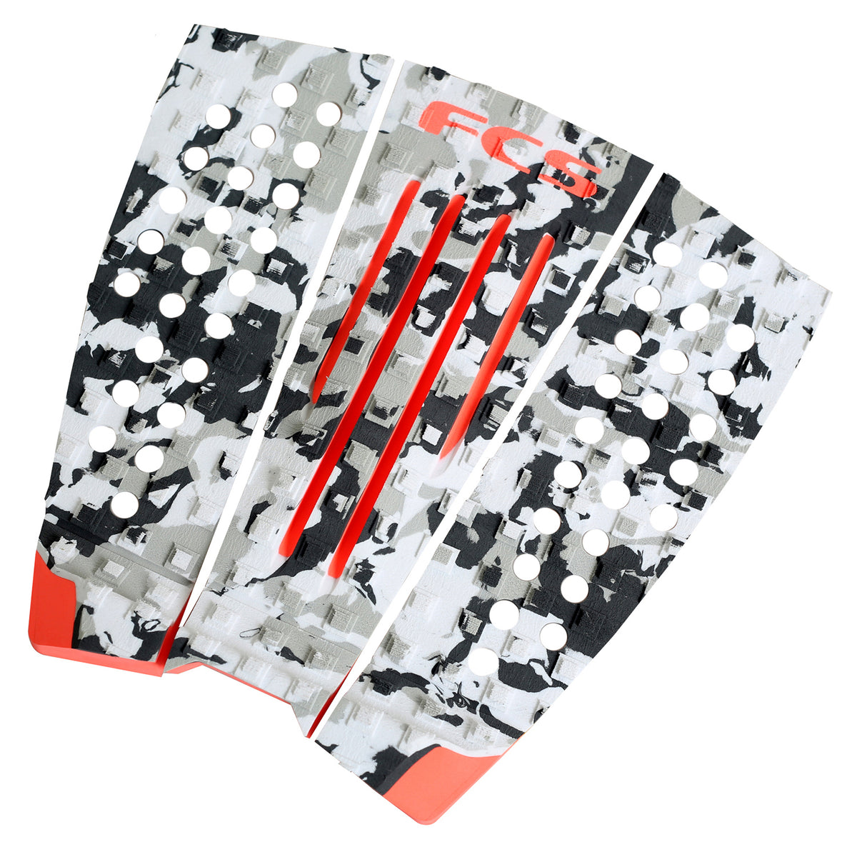 FCS Julian Traction Pad Camo/White