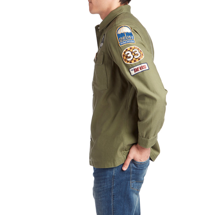 Deus Ex Machina Monty Over Shirt Clover