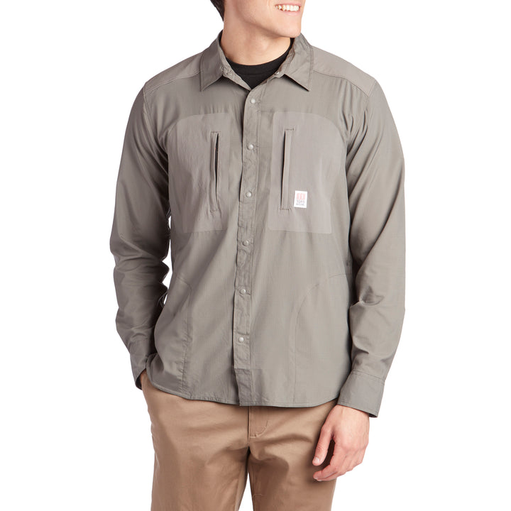 Topo Designs Tech Long-Sleeve Shirt Slate
