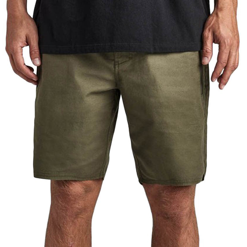 Roark Layover Travel 19" Hybrid Shorts Military