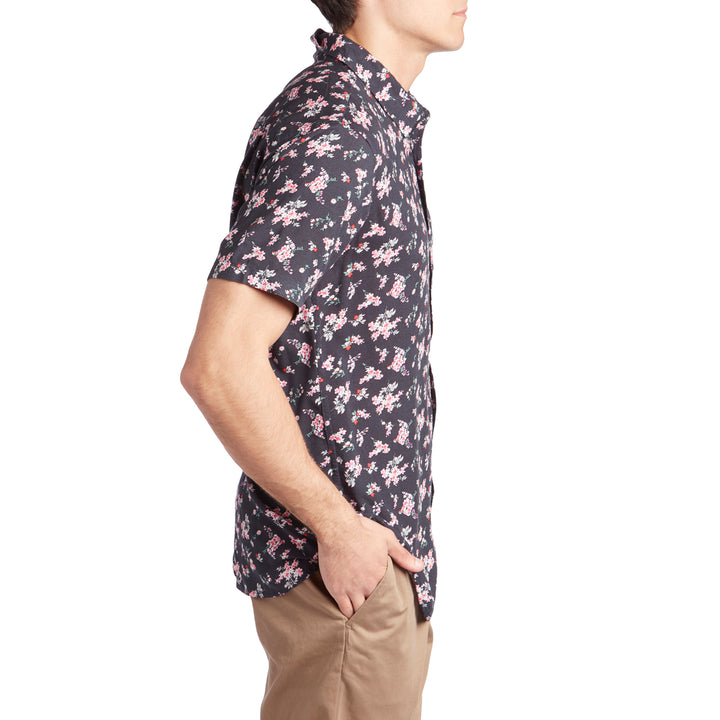Imperial Motion Vacay Short-Sleeve Shirt Navy