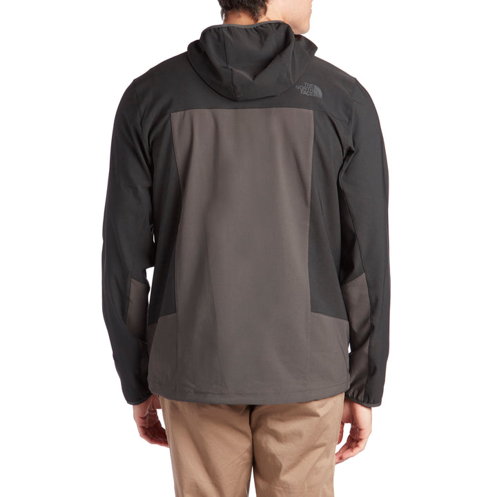 The North Face Apex Nimble Hooded Windbreaker Asphalt Grey/TNF Black