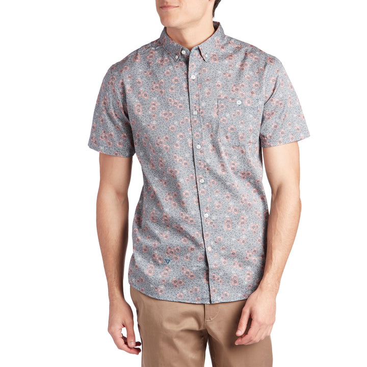 Vissla Honey Bomb Short-Sleeve Shirt Pink Fade