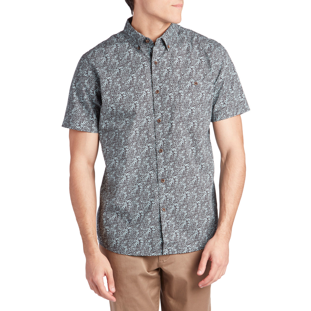 Vissla Serangan Short-Sleeve Shirt Light Slate