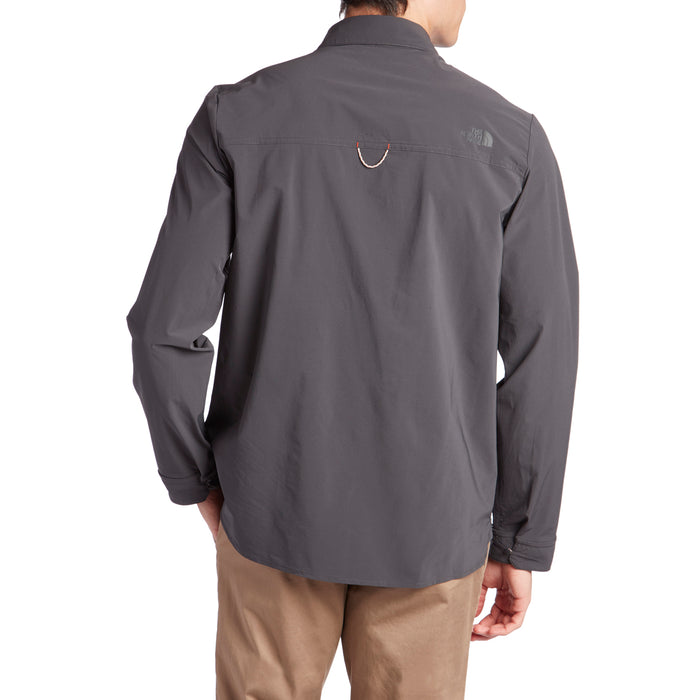 The North Face Dome Long Sleeve Button-Down Shirt Asphalt grey