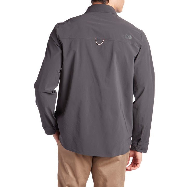 The North Face Dome Long Sleeve Button-Down Shirt Asphalt grey